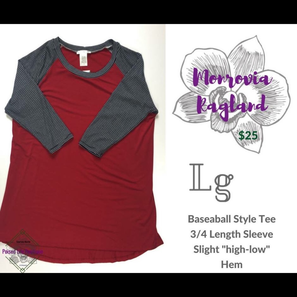 Honey & Lace Monrovia Raglan